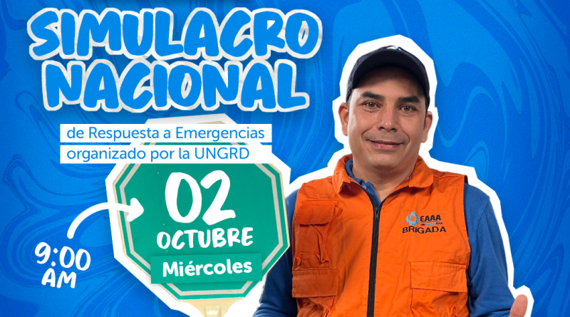 ¿Estás listo para el Simulacro Nacional de Respuesta a Emergencias?